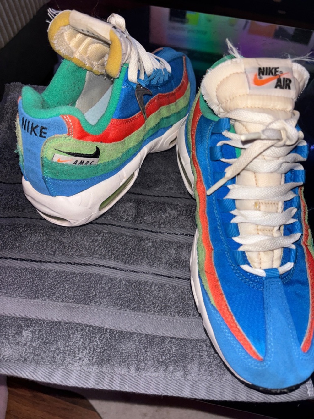 Nike Air Max 95 SE  running club - Blue/Green/Red